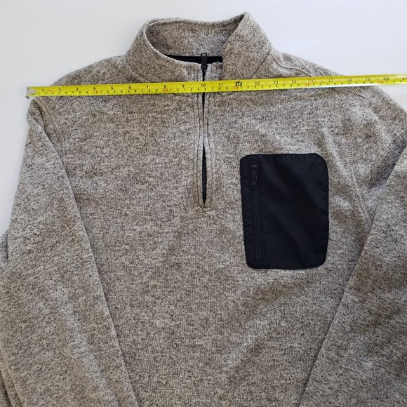 Urban Pipeline Quarter Zip Pullover Fleece Zip Chest Pocket Mens XXL Outdoor - Picture 3 of 11